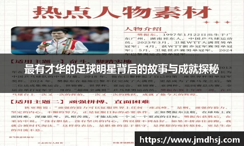 最有才华的足球明星背后的故事与成就探秘